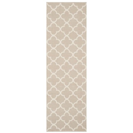 Safavieh Montauk Hand Woven Runner RugGrey & Ivory 2 ft. 3 in. x 7 ft. MTK725A-27